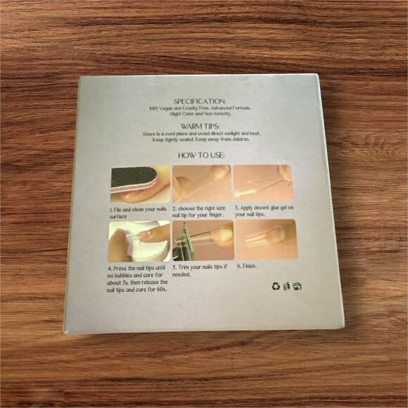 4-In-1 Nail Glue Gel Professional Nail System - Picture 2 of 6